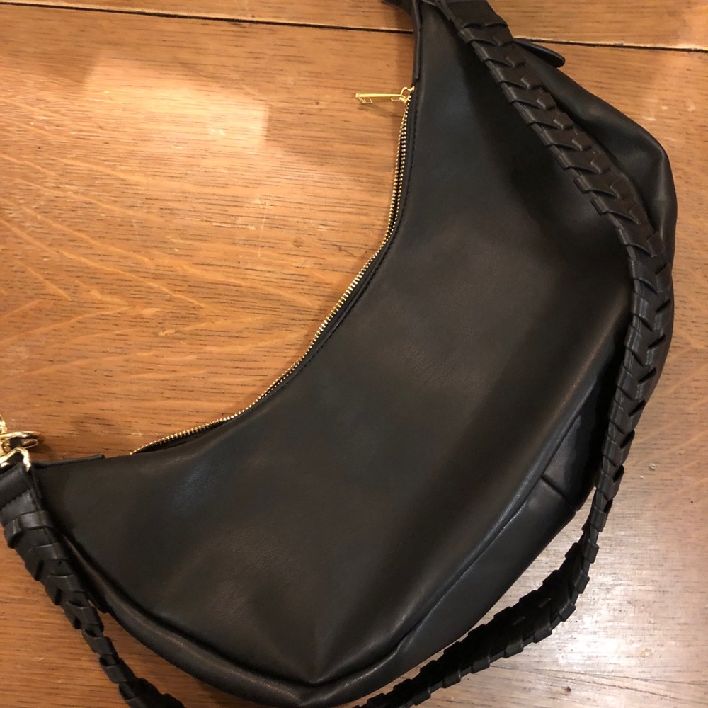 Vegan leather sling purse Rachel Zoe box of style jules ka5
